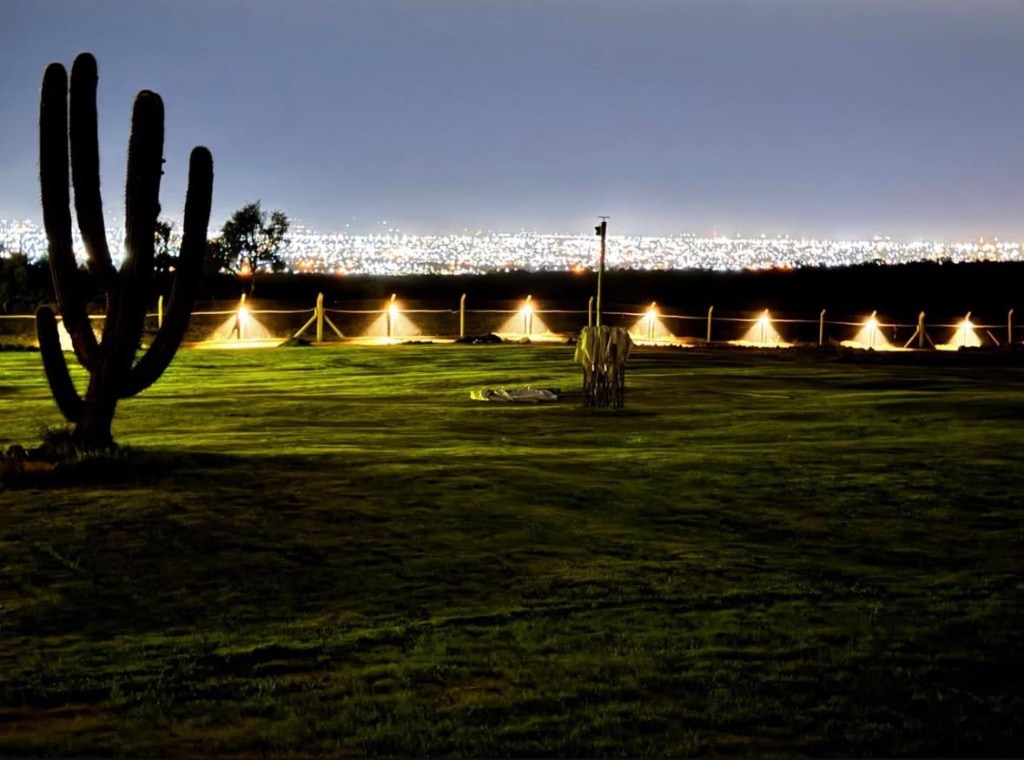 Vista al valle · Luces de La Rioja